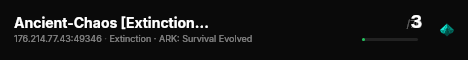 Ancient-Chaos [Extinction]  RU/EU PVEx1 Vanilla Cluster *NoW - live status badge