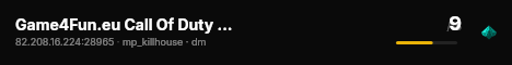 Game4Fun.eu Call Of Duty 4 DM Server High XP live status badge