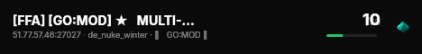 [FFA] [GO:MOD] ★   MULTI-HEAD   ★ live status badge