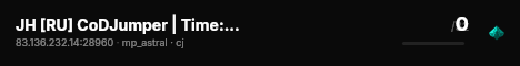 JH [RU] CoDJumper | Time: 724 mins live status badge
