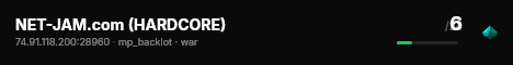 NET-JAM.com (HARDCORE) live status badge