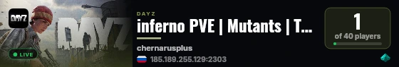 inferno PVE | Mutants | Trader | Quest | Heli live status badge