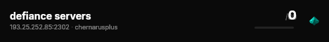 defiance servers live status badge