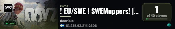 ! EU/SWE ! SWEMuppers! |Heli|AI|SNAFU|Airdrop live status badge