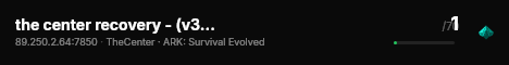 the center recovery - (v358.24) live status badge
