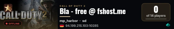 Bla - free @ fshost.me live status badge