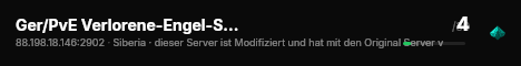 Ger/PvE Verlorene-Engel-SIBERIA  V 5.0 live status badge