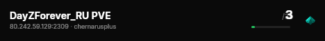 DayZForever_RU PVE live status badge