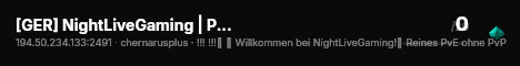 [GER] NightLiveGaming | PVE | NOWL | Bauen & Autos | Aktiv Supp live status badge