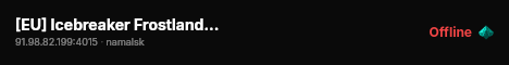 [EU] Icebreaker Frostlands ~~ PvE Guns PvP Loot++ Solo Play #2 live status badge