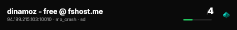 dinamoz - free @ fshost.me live status badge