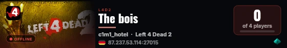 The bois live status badge