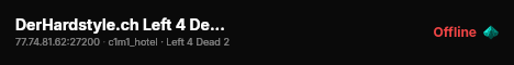 DerHardstyle.ch Left 4 Dead 2 live status badge