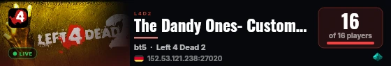 The Dandy Ones- Custom Maps #2 live status badge