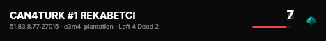 CAN4TURK #1 REKABETCI live status badge