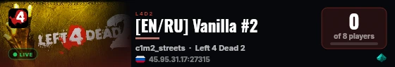 [EN/RU] Vanilla #2 live status badge