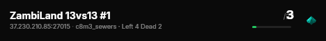 ZambiLand 13vs13 #1 live status badge