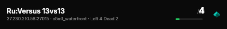 Ru:Versus 13vs13 live status badge