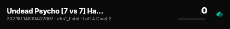 Undead Psycho [7 vs 7] Hard Zone live status badge