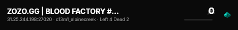ZOZO.GG | BLOOD FACTORY #1 (EKB) live status badge