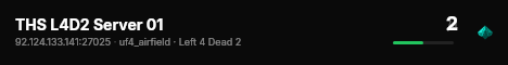 THS L4D2 Server 01 live status badge