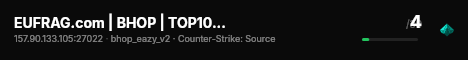 EUFRAG.com | BHOP | TOP100 | VIP | 100T live status badge