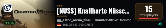 [NUSS] Knallharte Nüsschen! live status badge