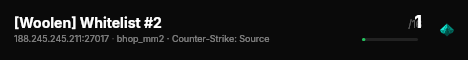 [Woolen] Whitelist #2 live status badge