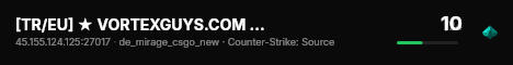 [TR/EU] ★ VORTEXGUYS.COM ★ WARMOD ★ [128TICK] live status badge