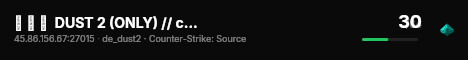 ▅ ▆ ▇  DUST 2 (ONLY) // c2Play.de ★ Ranked live status badge