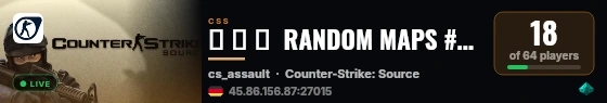 ▅ ▆ ▇  RANDOM MAPS #2 // c2Play.de ★ Ranked live status badge