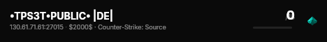 •TPS3T•PUBLIC• |DE| live status badge