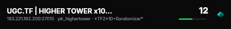 UGC.TF | HIGHER TOWER x10 RANDOMIZER | US 2 live status badge