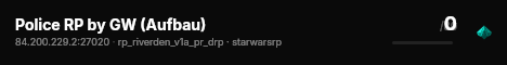 Police RP by GW (Aufbau) live status badge