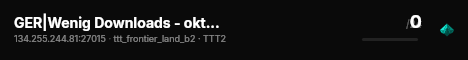 GER|Wenig Downloads - oktaverse.de - HIVE 1 - einfach-ttt live status badge