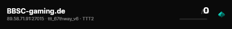 BBSC-gaming.de live status badge