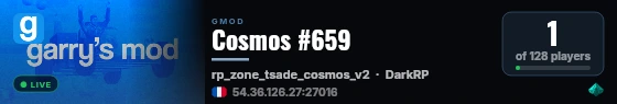 Cosmos #659 live status badge