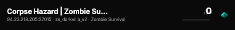Corpse Hazard | Zombie Survival live status badge