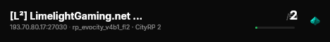 [L²] LimelightGaming.net | CityRP 2 | Semi-Serious live status badge