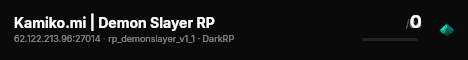 Kamiko.mi | Demon Slayer RP live status badge