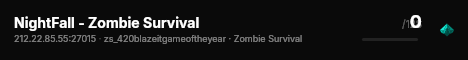 NightFall - Zombie Survival live status badge