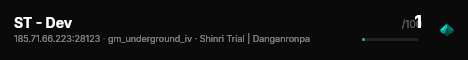 ST - Dev live status badge