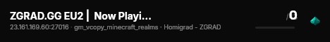ZGRAD.GG EU2 |  Now Playing: Homicide | discord.gg/npc live status badge