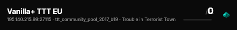 Vanilla+ TTT EU live status badge