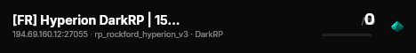[FR] Hyperion DarkRP | 150k | FAMILLE | EXCLU live status badge