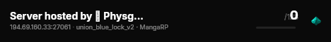 Server hosted by 🔵 Physgun.com live status badge