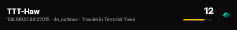 TTT-Haw live status badge