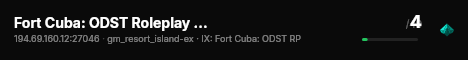 Fort Cuba: ODST Roleplay Discord-EYUqZ3DJgK live status badge