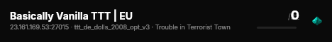 Basically Vanilla TTT | EU live status badge