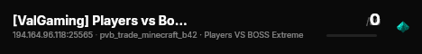 [ValGaming] Players vs Boss Extreme (Europe) live status badge